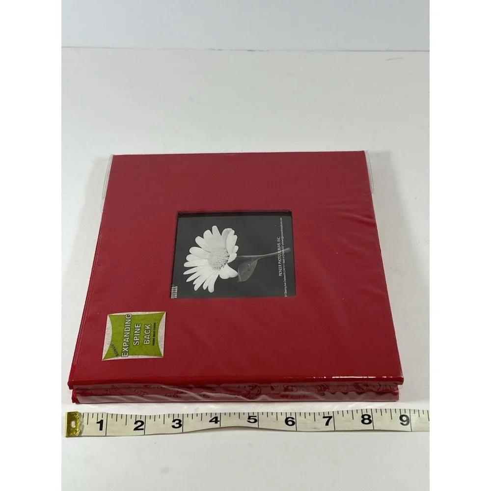 Pioneer E-Z Load 8 x 8 Memory Book Acid Free 20 Top Loading Pages NEW Red